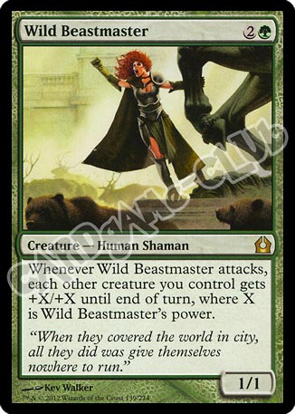 139 / 274 Wild Beastmaster rara (EN) -NEAR MINT-