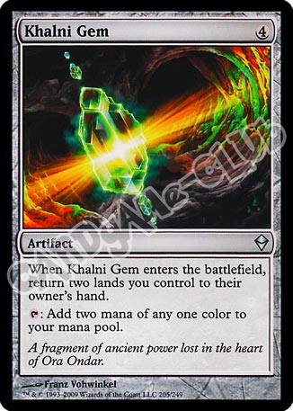 205 / 249 Khalni Gem non comune (EN) -NEAR MINT-