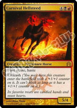 147 / 274 Carnival Hellsteed rara (EN) -NEAR MINT-