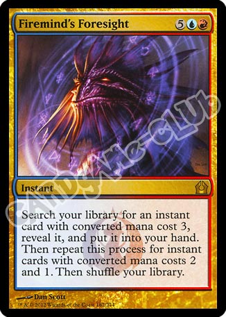 162 / 274 Firemind's Foresight rara (EN) -NEAR MINT-