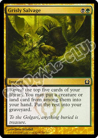 165 / 274 Grisly Salvage comune (EN) -NEAR MINT-