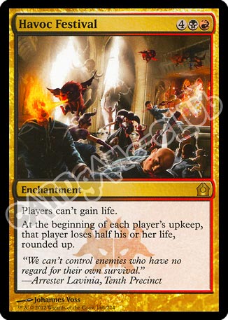 166 / 274 Havoc Festival rara (EN) -NEAR MINT-