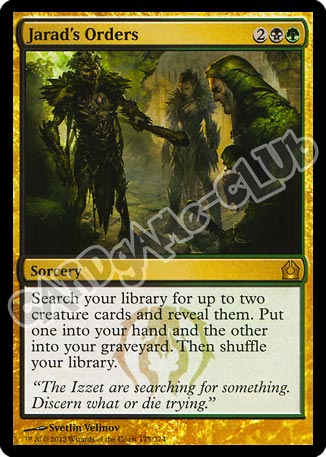 175 / 274 Jarad's Orders rara (EN) -NEAR MINT-