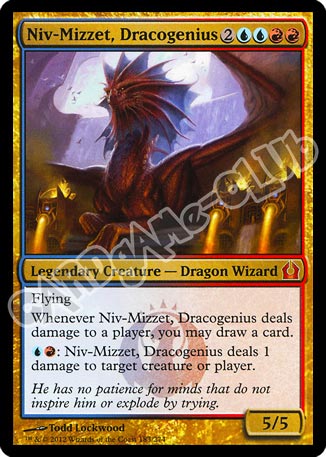 183 / 274 Niv-Mizzet, Dracogenius rara mitica (EN) -NEAR MINT-