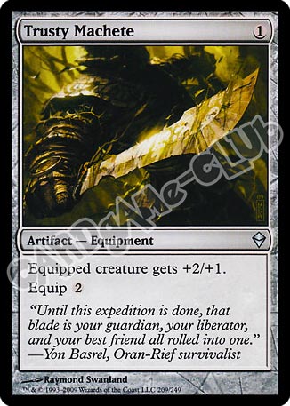 209 / 249 Trusty Machete non comune (EN) -NEAR MINT-