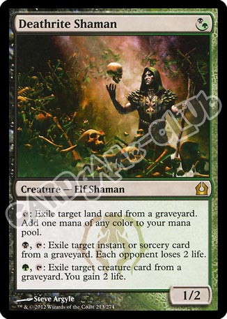 213 / 274 Deathrite Shaman rara (EN) -NEAR MINT-