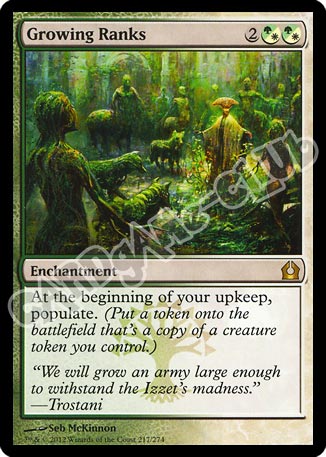 217 / 274 Growing Ranks rara (EN) -NEAR MINT-