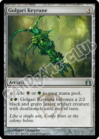 229 / 274 Golgari Keyrune non comune (EN) -NEAR MINT-