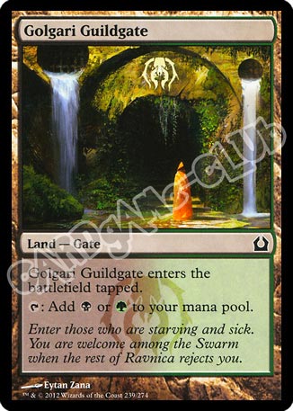239 / 274 Golgari Guildgate comune (EN) -NEAR MINT-