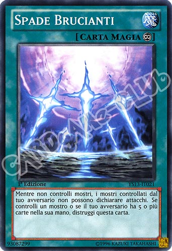 YS13-IT021 Spade Brucianti comune 1a Edizione (IT) -NEAR MINT-