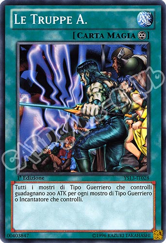YS13-IT028 Le Truppe A. comune 1a Edizione (IT)  -PLAYED-