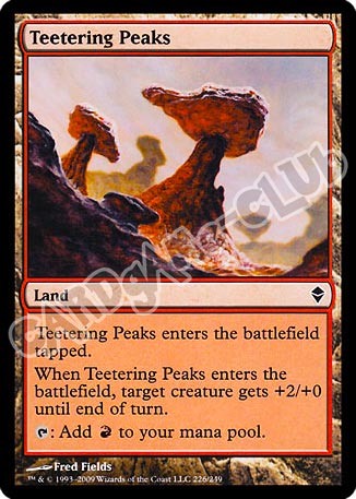 226 / 249 Teetering Peaks comune (EN) -NEAR MINT-