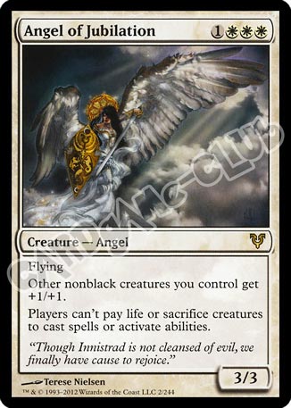 002 / 244 Angel of Jubilation rara (EN) -NEAR MINT-