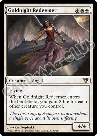 023 / 244 Goldnight Redeemer non comune (EN) -NEAR MINT-