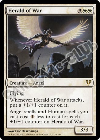 024 / 244 Herald of War rara (EN)  -PLAYED-