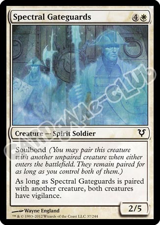 037 / 244 Spectral Gateguards comune (EN) -NEAR MINT-