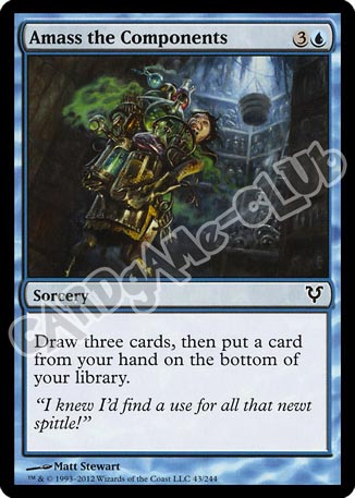 043 / 244 Amass the Components comune (EN) -NEAR MINT-