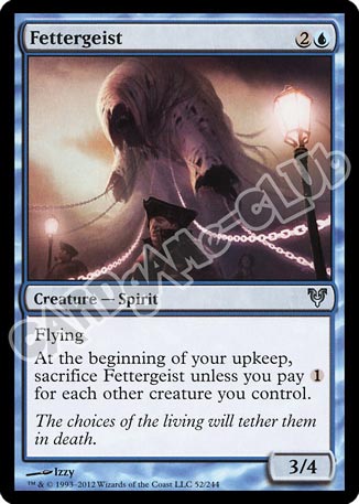 052 / 244 Fettergeist non comune (EN) -NEAR MINT-