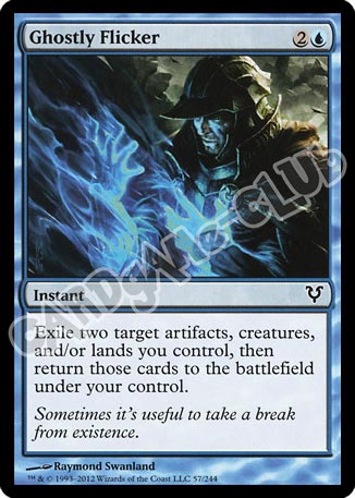 057 / 244 Ghostly Flicker comune (EN) -NEAR MINT-