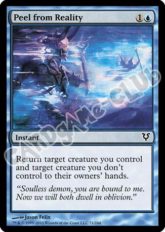 071 / 244 Peel from Reality comune (EN) -NEAR MINT-