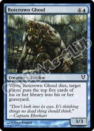 072 / 244 Rotcrown Ghoul comune (EN) -NEAR MINT-