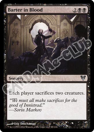 085 / 244 Barter in Blood non comune (EN) -NEAR MINT-