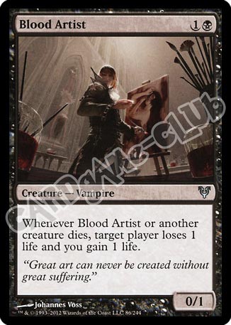 086 / 244 Blood Artist non comune (EN) -NEAR MINT-
