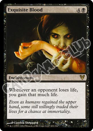 102 / 244 Exquisite Blood rara (EN) -NEAR MINT-