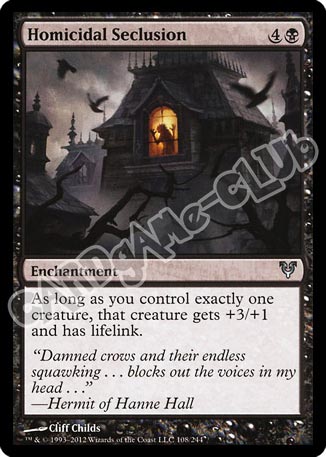 108 / 244 Homicidal Seclusion non comune (EN) -NEAR MINT-