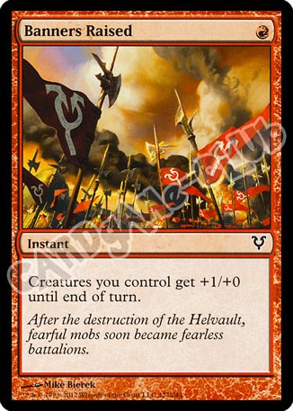 127 / 244 Banners Raised comune (EN) -NEAR MINT-