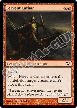 135 / 244 Fervent Cathar comune (EN) -NEAR MINT-