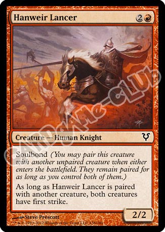 138 / 244 Hanweir Lancer comune (EN) -NEAR MINT-