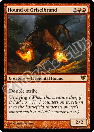 141 / 244 Hound of Griselbrand rara (EN) -NEAR MINT-