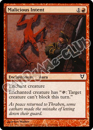 147 / 244 Malicious Intent comune (EN) -NEAR MINT-