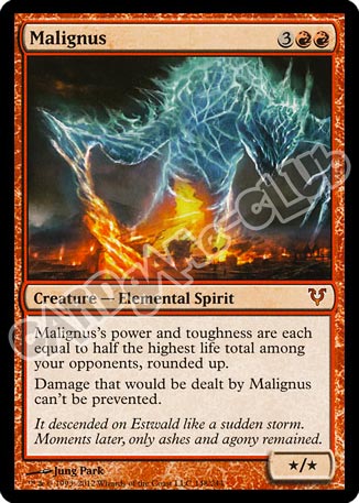 148 / 244 Malignus rara mitica (EN) -NEAR MINT-