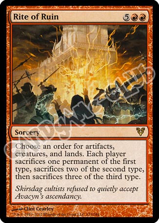 153 / 244 Rite of Ruin rara (EN) -NEAR MINT-