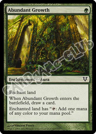 167 / 244 Abundant Growth comune (EN) -NEAR MINT-