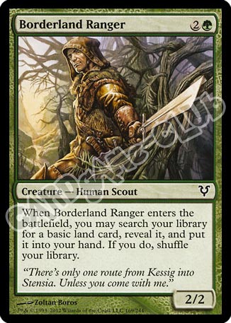 169 / 244 Borderland Ranger comune (EN) -NEAR MINT-