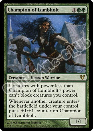 171 / 244 Champion of Lambholt rara (EN) -NEAR MINT-