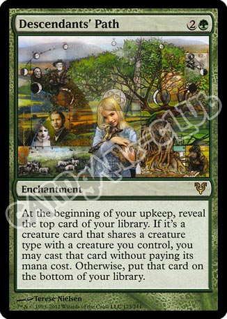 173 / 244 Descendants' Path rara (EN)  -PLAYED-