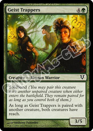 179 / 244 Geist Trappers comune (EN) -NEAR MINT-