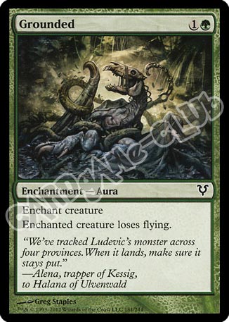 181 / 244 Grounded comune (EN) -NEAR MINT-