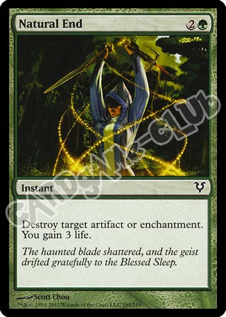 185 / 244 Natural End comune (EN) -NEAR MINT-