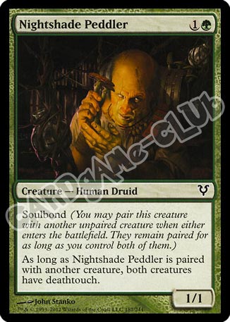 187 / 244 Nightshade Peddler comune (EN) -NEAR MINT-
