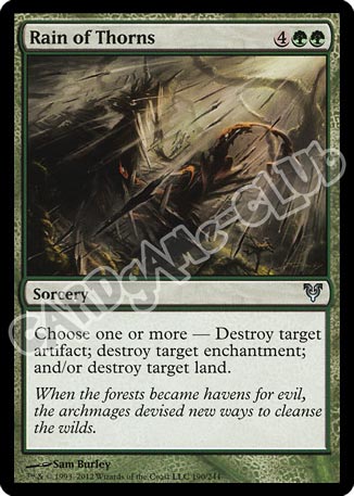 190 / 244 Rain of Thorns non comune (EN)  -PLAYED-