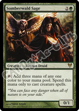 194 / 244 Somberwald Sage rara (EN) -NEAR MINT-
