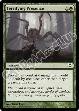 196 / 244 Terrifying Presence comune (EN) -NEAR MINT-