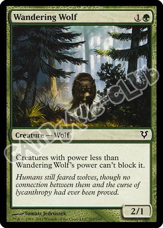 202 / 244 Wandering Wolf comune (EN) -NEAR MINT-