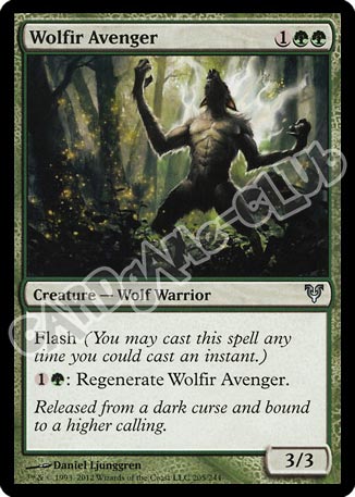 205 / 244 Wolfir Avenger non comune (EN) -NEAR MINT-