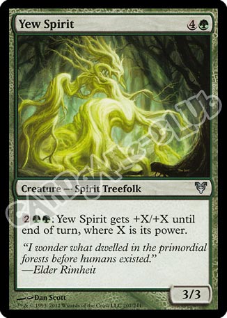 207 / 244 Yew Spirit non comune (EN) -NEAR MINT-